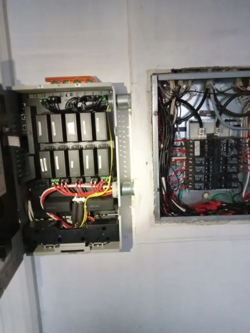 Electrical panel upgrade completed for Electrical Inspection in Pelican Bay